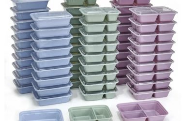 120pc Meal Prep Containers Just $13.90!